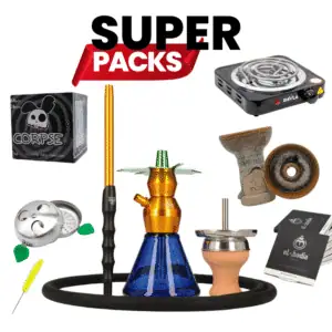 Pack Apocalypse The Good Shisha con cachimba Apocalypse Canada y todos los accesorios esenciales para principiantes
