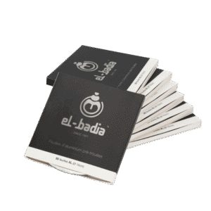 Papel de aluminio El Badia XL precortado y perforado