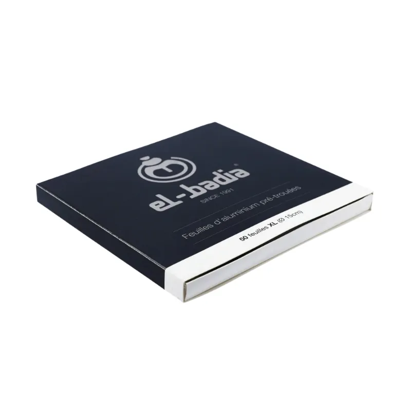 Papel de aluminio El Badia XL precortado y perforado