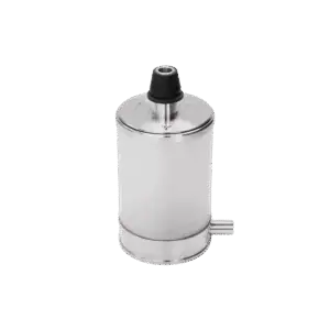 Cachimba VYRO One V3 acero inoxidable V2A y cuerpo de fibra de carbono – diseño compacto de viaje