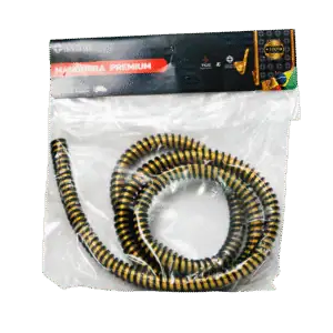 Recambio de manguera Amazon Hookah fabricado en silicona ignífuga corrugada, flexible, duradera y disponible en varios colores.