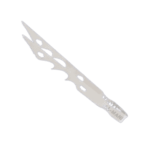 Pinzas Al Mani de 22 cm en acero inoxidable para carbón