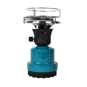 Hornillo gas Tom para cachimba portátil con rejilla superior metálica y anillo de protección