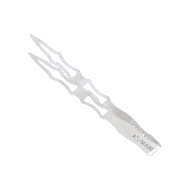 Pinzas Al Mani de 22 cm en acero inoxidable para carbón