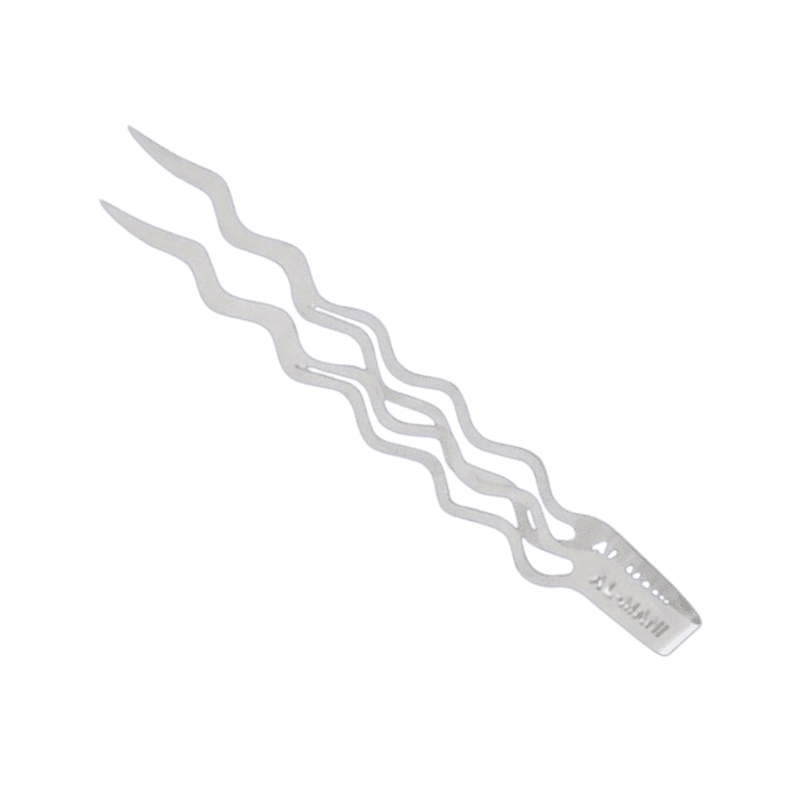 Pinzas Al Mani de 22 cm en acero inoxidable para carbón