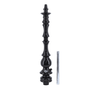 Cachimba Amazon Hookah Kaiser brasileña fabricada en maderas exóticas con cuerpo de aluminio inoxidable