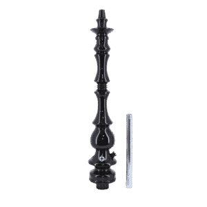Cachimba Amazon Hookah Kaiser brasileña fabricada en maderas exóticas con cuerpo de aluminio inoxidable