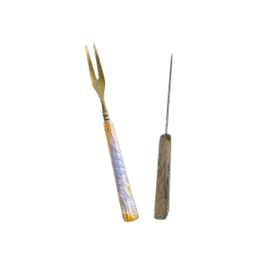 Kit tenedor y punzón para cachimba
