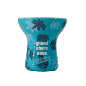 Cazoleta GTA Bowl Tommy Vercetti edición limitada en arcilla blanca esmaltada inspirada en la camisa de Vice City