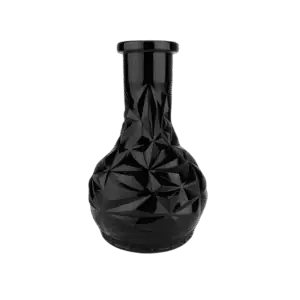 Base Mini Uovo Ice de cristal soplado artesanal con diseño elegante y enganche tradicional