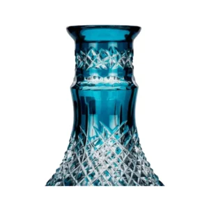 Base Caesar Crystal Small Wild Cut Blue de cristal azul