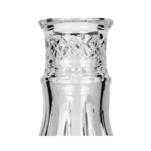 Base Caesar Crystal Small Wild Cut Clear transparente