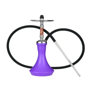 Pack Honey Sigh Mini Urban cachimba rusa mini en acero inoxidable con manguera, boquilla, cazoleta TGS Nilo, hornillo, gestor Provost y carbón en The Good Shisha