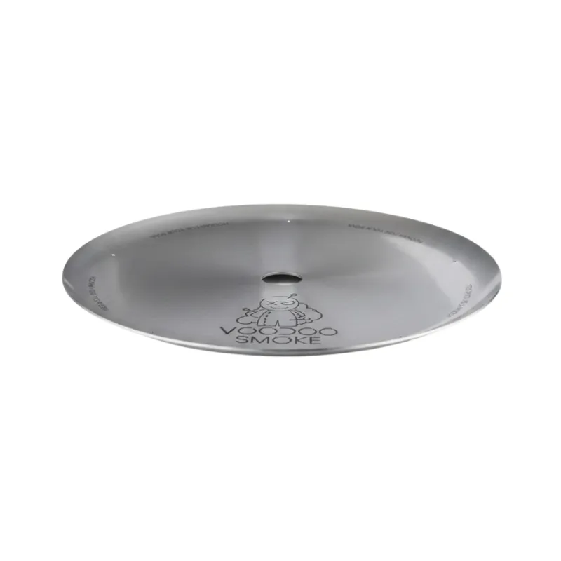 Plato Voodoo Smoke para cachimba de acero inoxidable