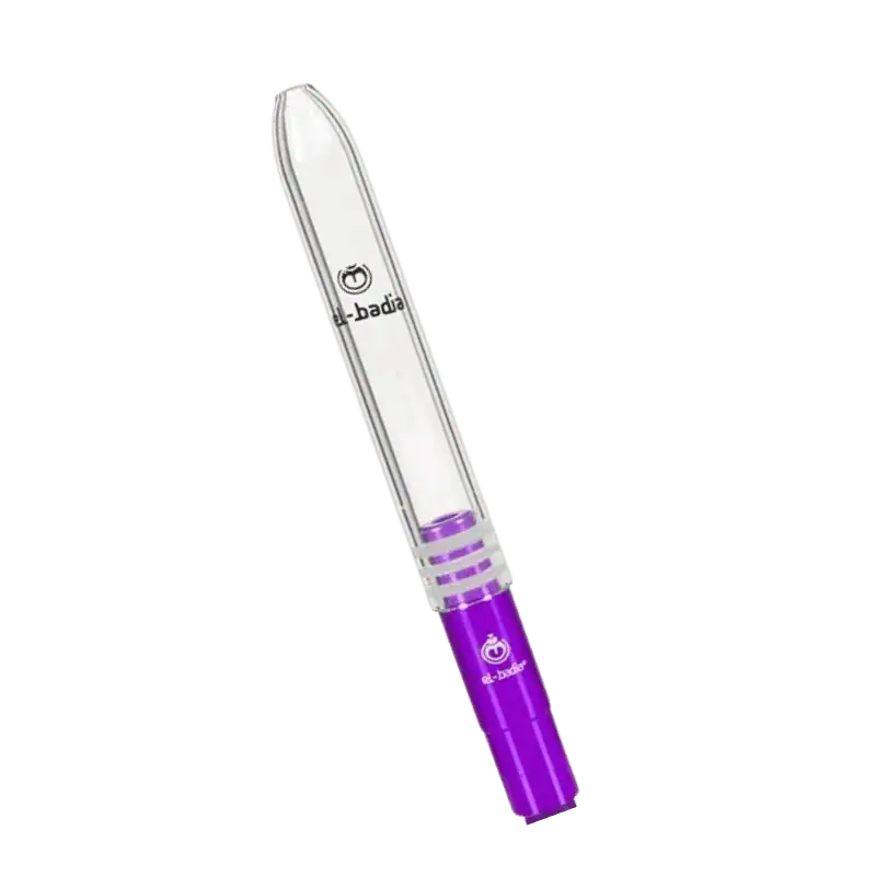 Boquilla El Badia Crystal de cristal y aluminio GH-X25