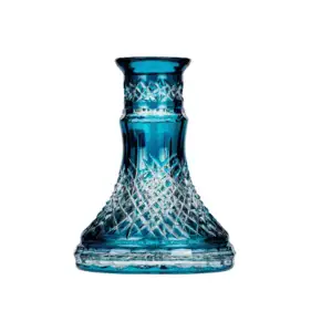 Base Caesar Crystal Small Wild Cut Blue de cristal azul