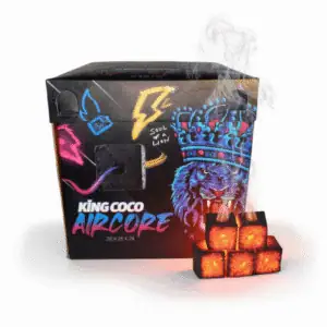 Carbón King Coco Aircore 26mm con orificio central