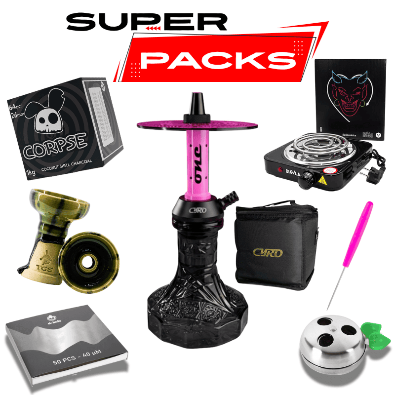 Pack Cyro One cachimba compacta con todo incluido