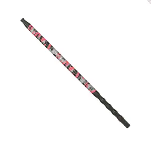 Boquilla El Badia Marrakech de aluminio cepillado de 41 cm compatible con mangueras de silicona