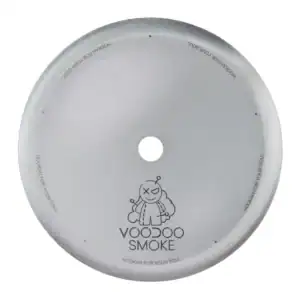 Plato Voodoo Smoke para cachimba de acero inoxidable
