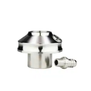 Cámara Voodoo Smoke V2 de acero inoxidable con conector imantado para cachimbas Voodoo Smoke