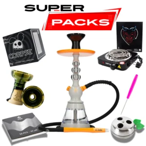Pack El Badia Celeste con hornillo 1000W y cazoleta TGS Nilo