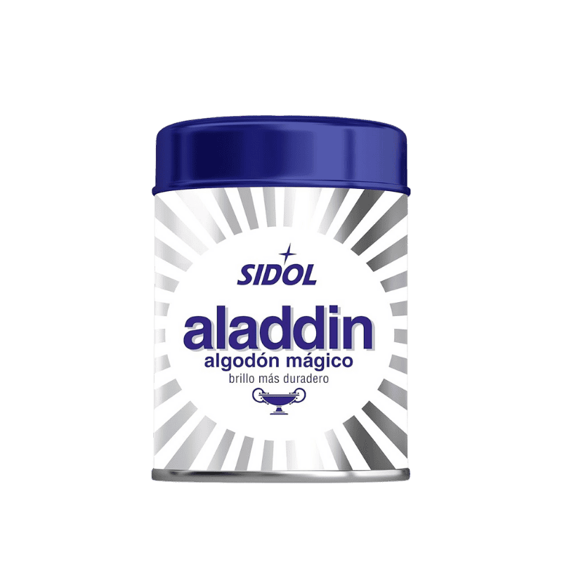 Algodón mágico Sidol para latón impregnado que elimina suciedad y oxidación devolviendo el brillo