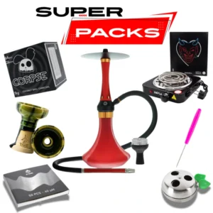 pack cachimba MS Twister con accesorios incluidos