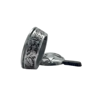Gestor de calor Kaloud Werkbund HMD en aluminio con grabado exclusivo para 2 carbones de 25-26mm