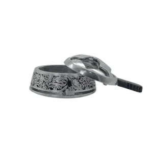 Gestor de calor Kaloud Werkbund HMD en aluminio con grabado exclusivo para 2 carbones de 25-26mm