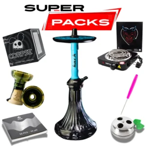 pack cachimba Cyro Hack premium con accesorios