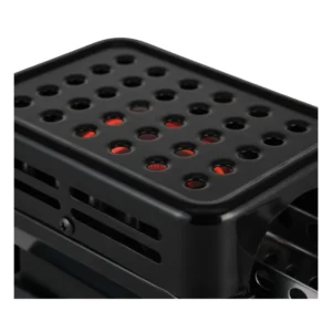 Hornillo Cold Smoke Fire 360 1200W con calentamiento 360°, resistencia en espiral y patas desmontables