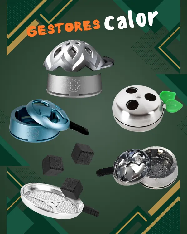 Gestores de calor para cachimba en The Good Shisha