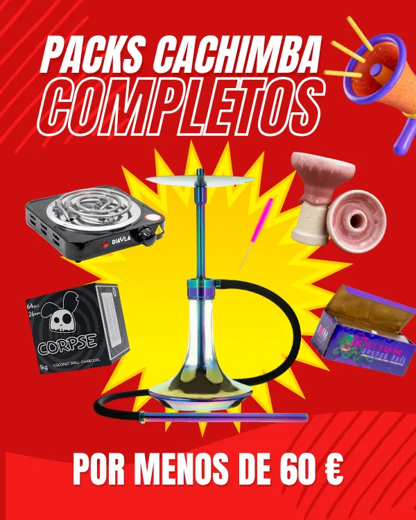 Packs completos de cachimba desde 59,95€ en The Good Shisha