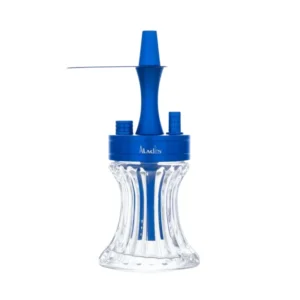 Pack cachimba Aladin Alu 2GO de aluminio de 23 cm con cazoleta, carbón y gestor
