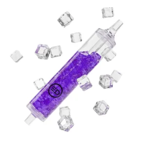 Boquilla enfriadora cachimba con hielo disponible en morado, verde, azul y rosa