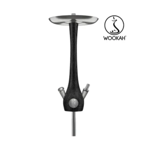Cachimba Wookah Nox sin base en madera negra tratada