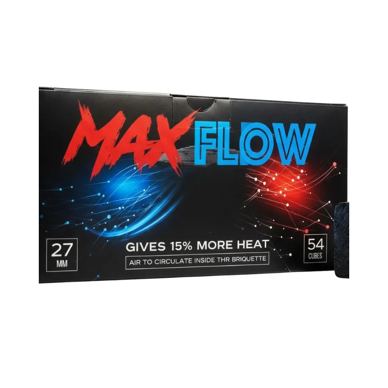 Carbón Crown Max Flow 27mm con orificio central