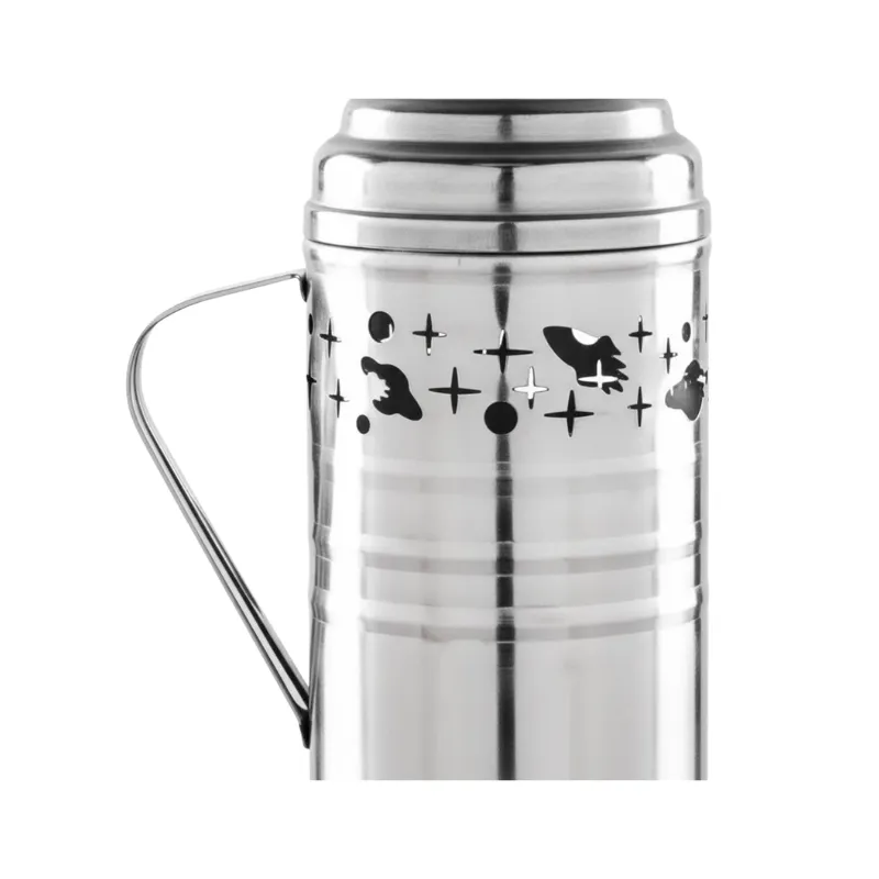 Cubrevientos de aluminio para cachimba de 27 cm de alto