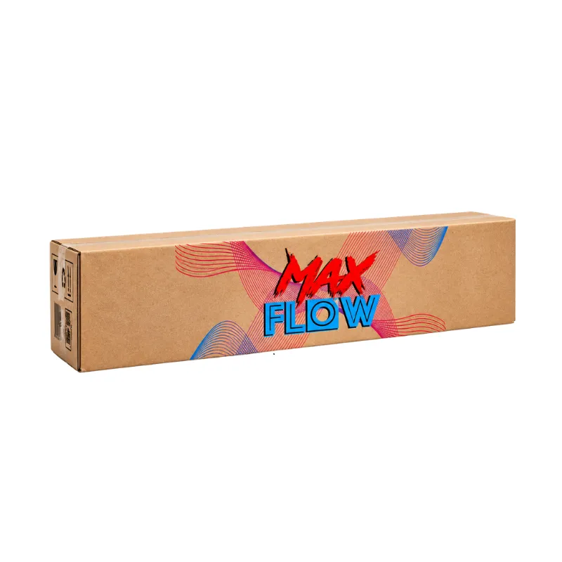 Caja de 10 kg de carbón Crown Max Flow con perforación central